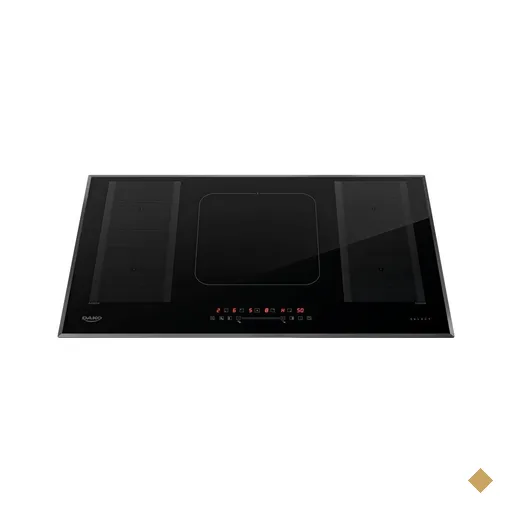 Cooktop de Indução 5 Bocas Preto com 2 Zonas Flexíveis Dako Select 220V