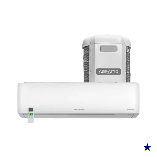 Ar Condicionado 18000 BTUs Split Hi Wall Inverter Agratto Frio Liv Top 220V