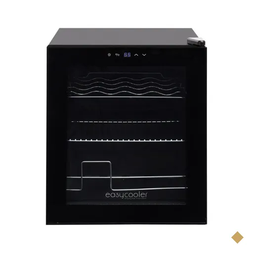 Adega com Compressor Cuisinart 12 Garrafas 44cm Preta 220V