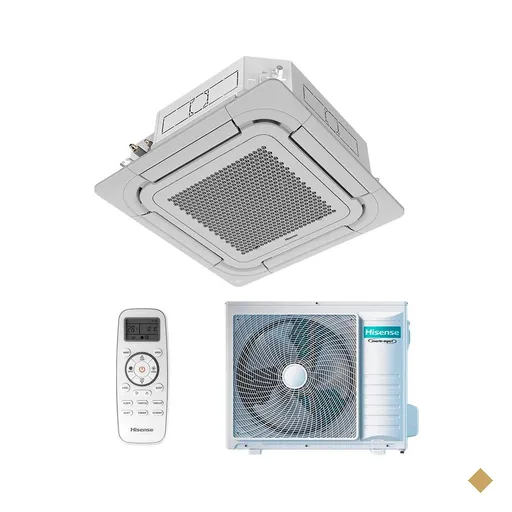 Ar Condicionado Split Cassete 4 Vias - Inverter R-32 - Hisense - 36.000 BTUs -…