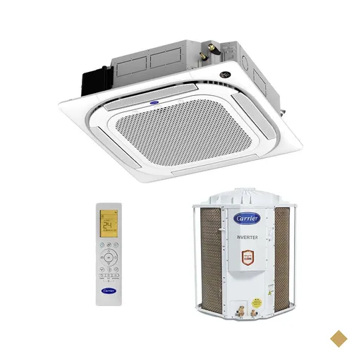 Ar Condicionado Split Cassete - 4 Vias - Inverter R-32 - Carrier - 24.000 BTUs…