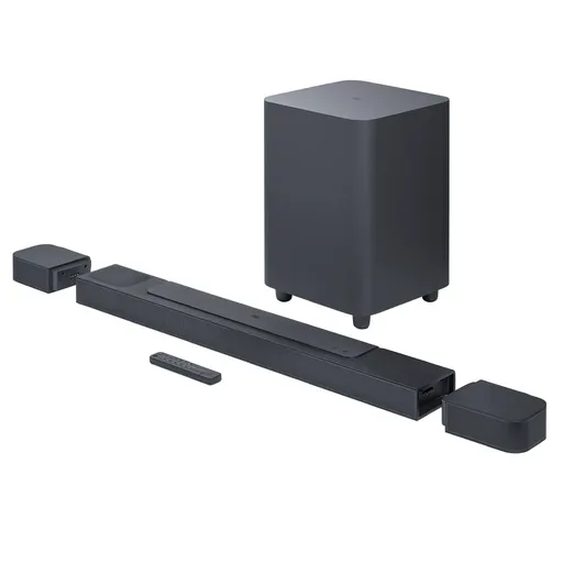 Soundbar JBL BAR800 5.1.2 Canais com Ponteiras Destacáveis Multibeam Dolby…