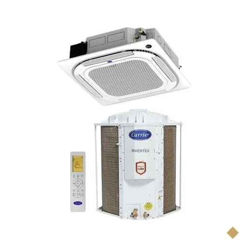 Ar Condicionado Split Cassete 4 Vias Carrier 36000 BTUs Frio Inverter 220V R32…
