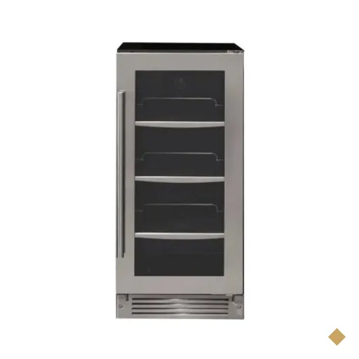 Frigobar e Cervejeira de Embutir Cuisinart Arkton 34 Garrafas Inox 220V…
