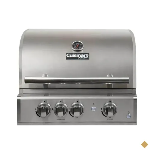 Churrasqueira Cuisinart Arkton a Gás Premium 65cm 3 queimadores 220V…