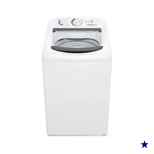 Máquina de Lavar Consul 12Kg, Automática, Branca - CWH12BB