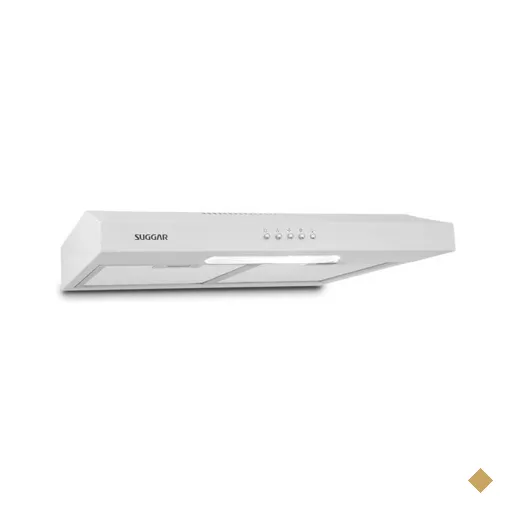 Depurador de Ar Suggar Slim, 60 cm, 3 Velocidades, Branco
