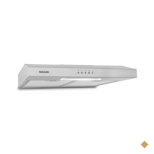 Depurador de Ar Suggar Slim, 60 cm, 3 Velocidades, Inox