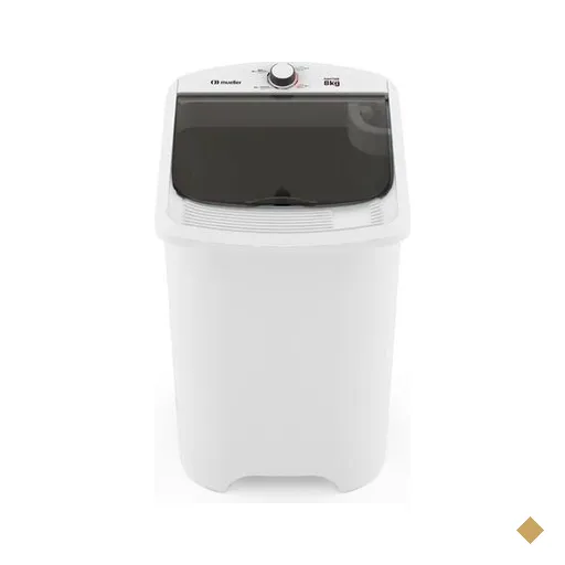 Tanquinho Mueller Supertank Lite 8 Kg, Semiautomática, Branco