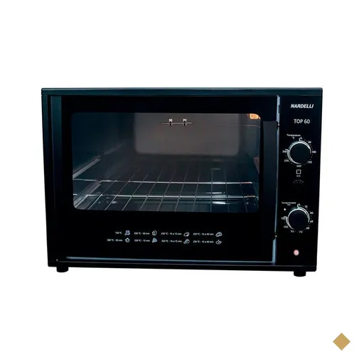 Forno Elétrico Nardelli Top60 Black, 60 Litros, 1750W, Preto