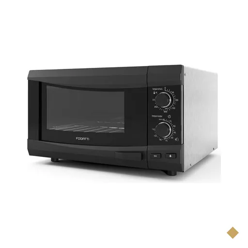 Forno Elétrico Fogatti New Black, 45 Litros, 1700W, Preto