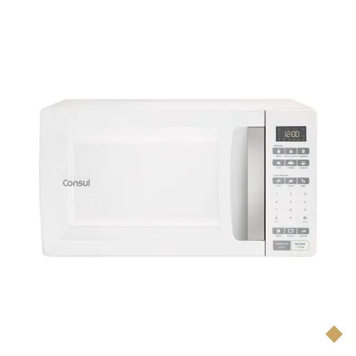 Forno Micro-ondas Consul 32 Litros, 900W, Função Descongelar, Branco - CMS45AB