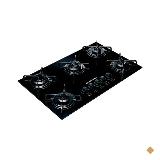 Cooktop 5 Bocas Gás BDD75AE - Brastemp