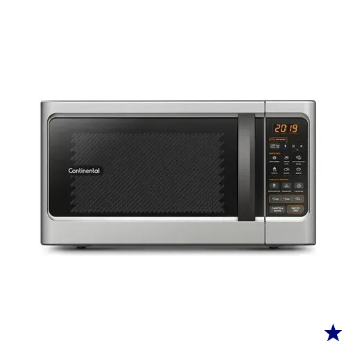 Forno Micro-ondas Continental, 34 Litros, 1400W, Prata - MC34S
