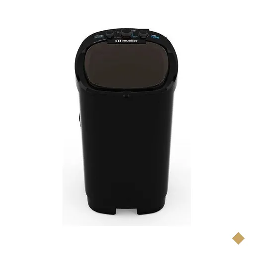 Máquina de Lavar Mueller 12Kg, Family 6 Programas de Lavagem Preto