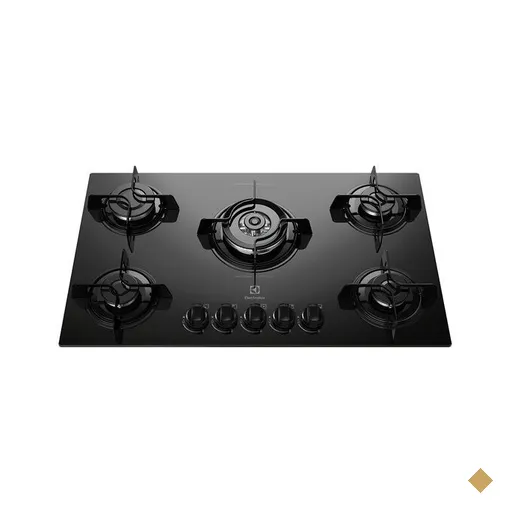 Cooktop 5 Bocas a Gás Electrolux, Tripla Chama - KE5TP
