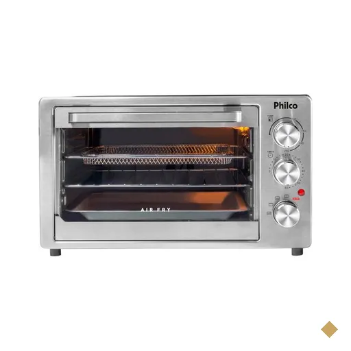 Forno Elétrico Philco Air Fry, 40 Litros, Inox - PFE40I