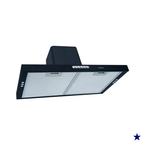 Depurador de Ar Nardelli Compact, 60 cm, 3 Velocidades, Preto
