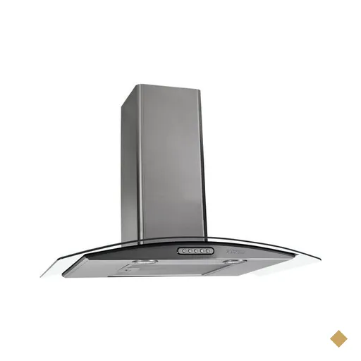 Coifa de Parede Nardelli 70 cm Vidro Curvo, Inox - CVC70