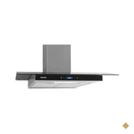 Depurador de Ar Suggar Vidro Touch, 90 cm, Inox