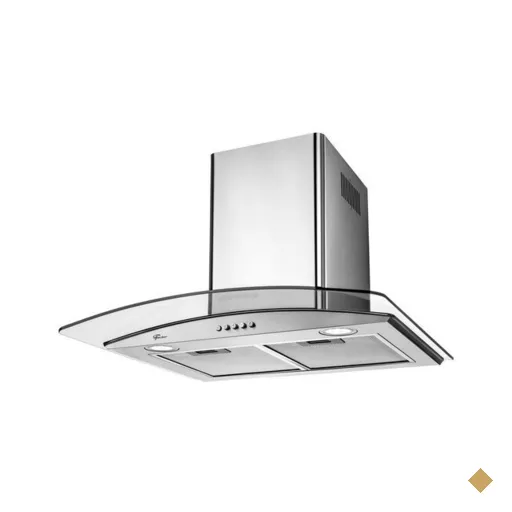 Coifa de Parede Fischer Talent, 60 cm, Vidro Curvo, 3 Velocidades - CFT060