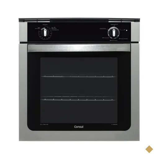 Forno a Gás de Embutir Consul, 78 Litros, Timer, Grill