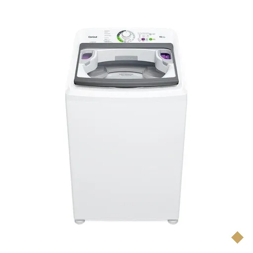 Máquina de Lavar Consul 15Kg, Automática, Branca - CWH15AB 110 V
