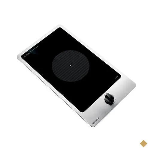 Cooktop 1 Boca de Indução Brastemp com Diversos Níveis de Potência Inox…
