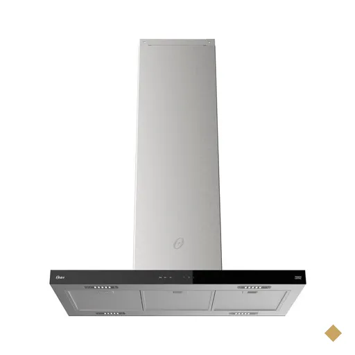 Coifa de Ilha Oster 90cm, Touch Control, Inox, Preto - OCFA590