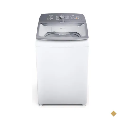 Máquina de Lavar Brastemp 12Kg, Automática, Água Quente, Branca - BWR12AB