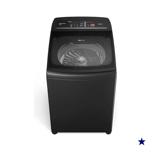 Máquina de Lavar Brastemp 15kg Cinza Platinum com Timer Pro - BWT15A9