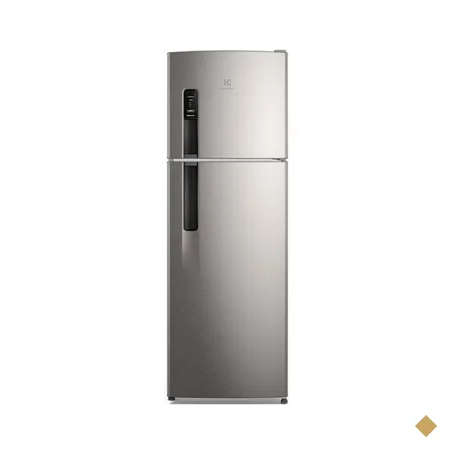 Geladeira Electrolux 380 Litros, Frost Free, AutoSense, Duplex Inox Look - TF41S