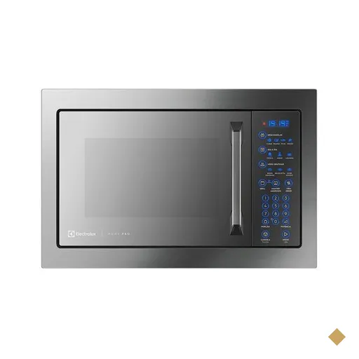 Micro-ondas de Embutir Electrolux 34 Litros com Grill Home Pro Inox - MX43T