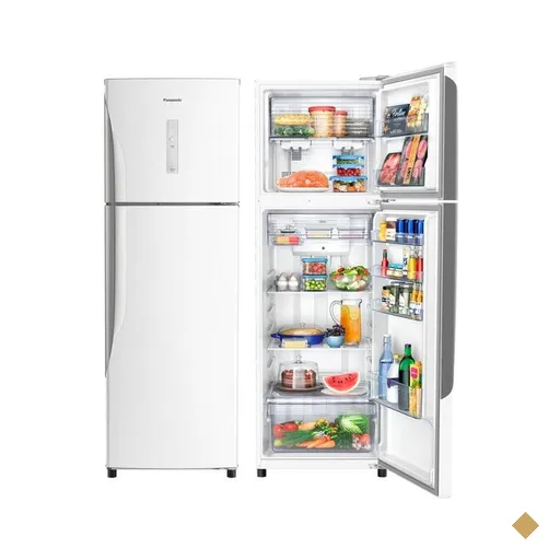 Geladeira Panasonic 2 Portas 387 Litros Frost Free Branca