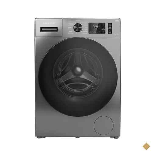Lava e Seca Brastemp 11 kg/6 kg Titanium com Smart Sensor by AI - BNO11AS
