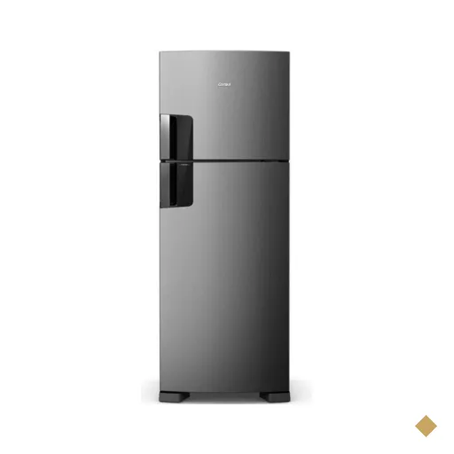 Geladeira Consul Frost Free Duplex Prateleira 3 em 1 451 Litros Inox - CRM53FK