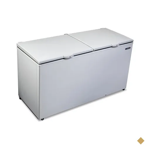 Freezer Horizontal Metalfrio 2 Portas, 546 Litros, Branco - DA550