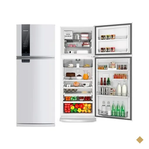 Geladeira Brastemp Frost Free Duplex 462 Litros, Branca - BRM56BB