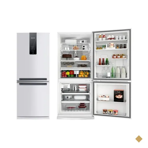 Geladeira Brastemp Frost Free Inverse 443 Litros 2 Portas - BRE57AB
