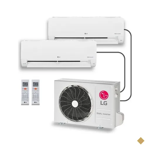 Ar Condicionado Bi-Split LG 16000 BTUs (9+9 BTUs), Frio, Inverter
