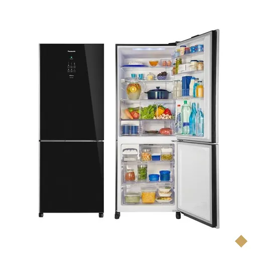 Geladeira Panasonic 2 Portas  425 Litros Frost Free  Preta