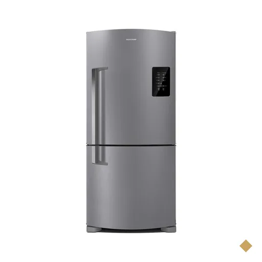 Geladeira Brastemp Frost Free Inverse e Super Capacidade Inox 588 Litros BRE85AK