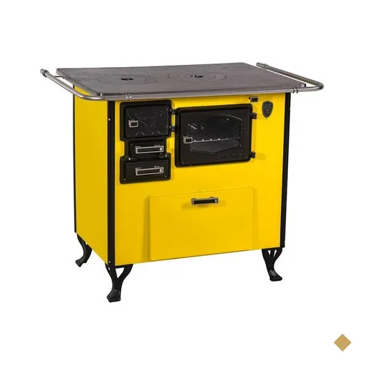 Fogão à Lenha Alumínio N2 Pinhal, Amarelo