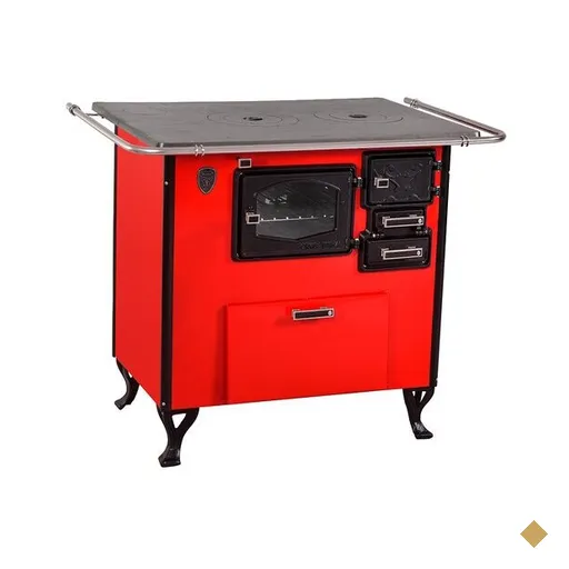 Fogão à Lenha Alumínio N2 Pinhal, Vermelho