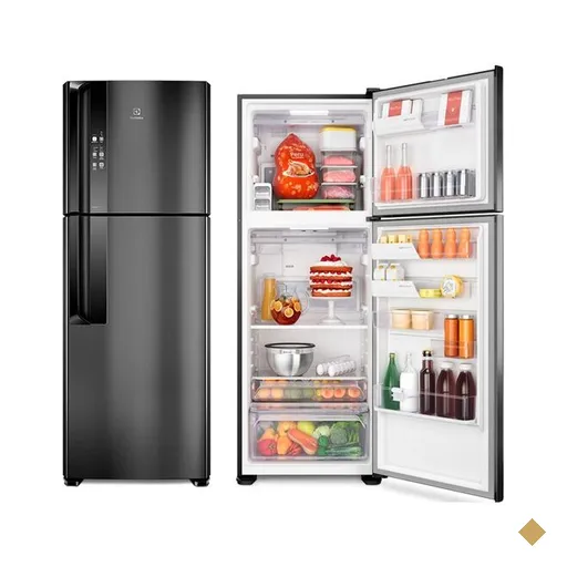 Geladeira Electrolux 2 Portas 474 Litros Frost Free Inverter Preta - IF56B