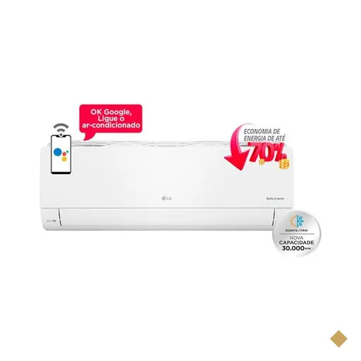 Ar-condicionado Split LG Inverter Quente e Frio, 30000 BTUS