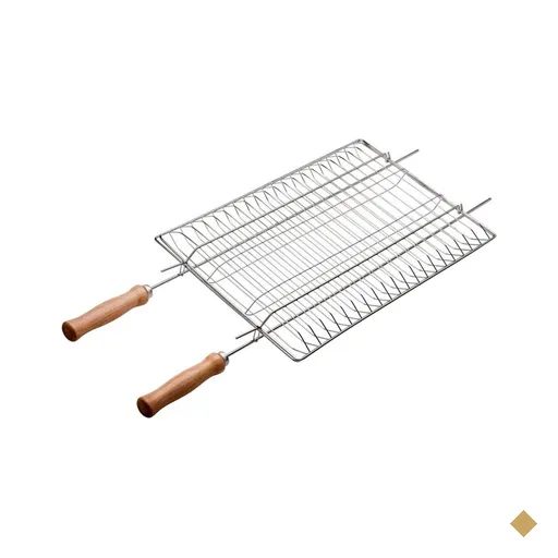 Grelha Dupla Para Churrasco Churrasqueira Assados Grelhados