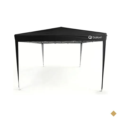 Tenda Gazebo Sanfonado Dobrável 3x3m com Mala de Transporte Gallant Preto…