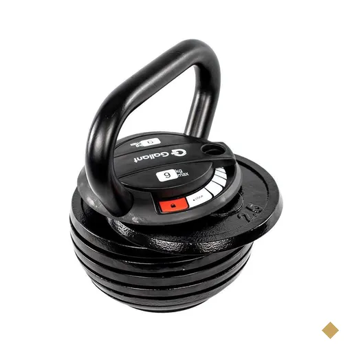 Kettlebell Regulável Gallant 9kg Elite Pro - (Gkb09r0a-Pt)