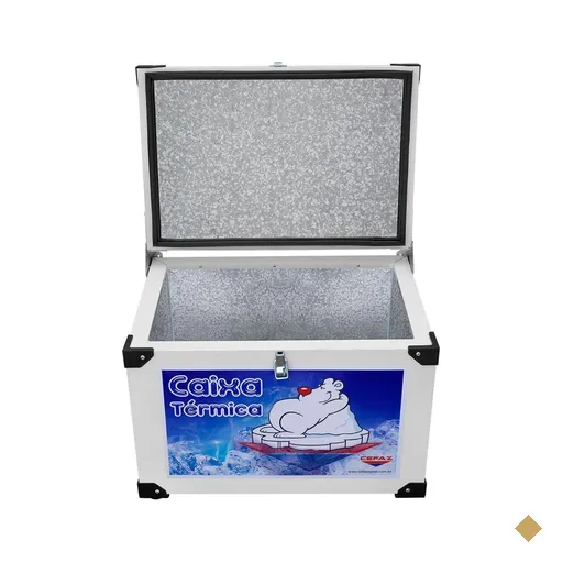 Caixa Térmica 35 Litros Galvanizada Cefaz com Válvula de Escoamento CTG-35